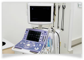 おおにし動物クリニック（東大阪市・大東市の動物病院）の「カラードプラー超音波診断装置」紹介
